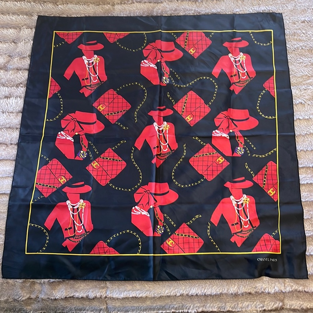 Silk Square Fashion Scarf